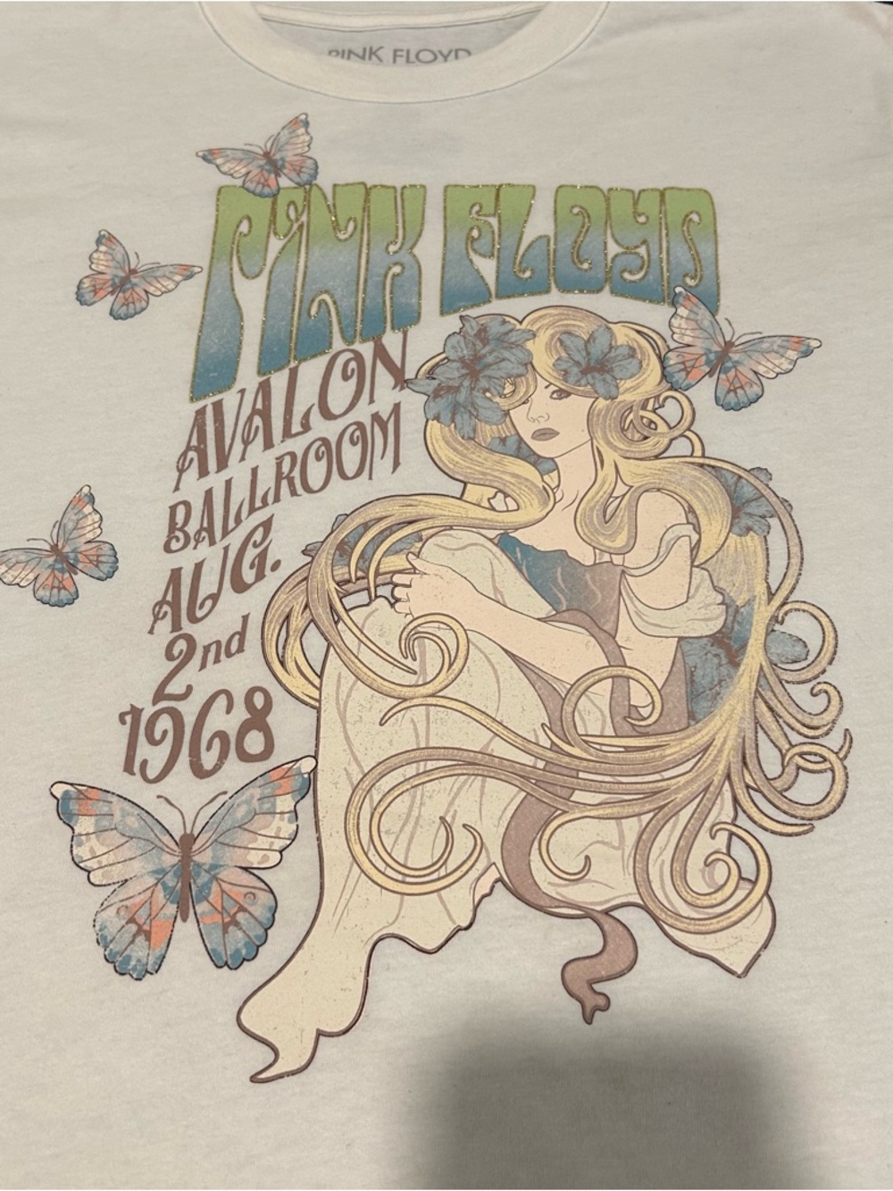 Pink Floyd Avalon Ballroom Graphic Tee Girls 14/16 XL - Picture 9 of 15